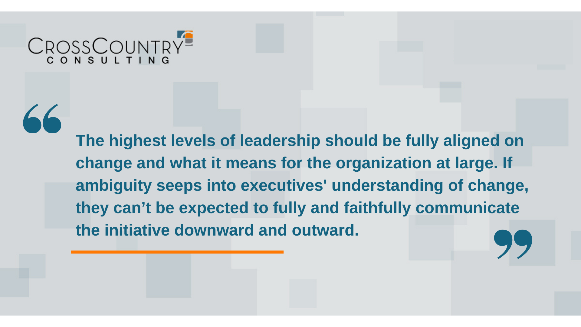 executive alignment to avoid change management pitfalls