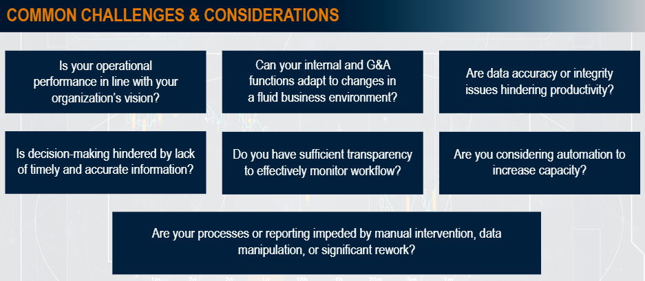 considerations for business process improvement