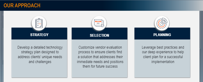 our approach to systems implementations