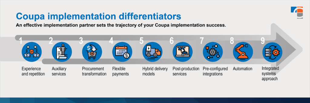 coupa implementation partner for source to pay