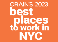 Crain Best Places to Work NY Logo Winner