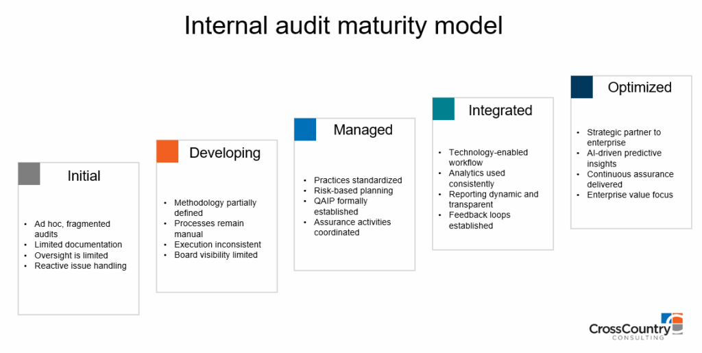 internal audit maturity model